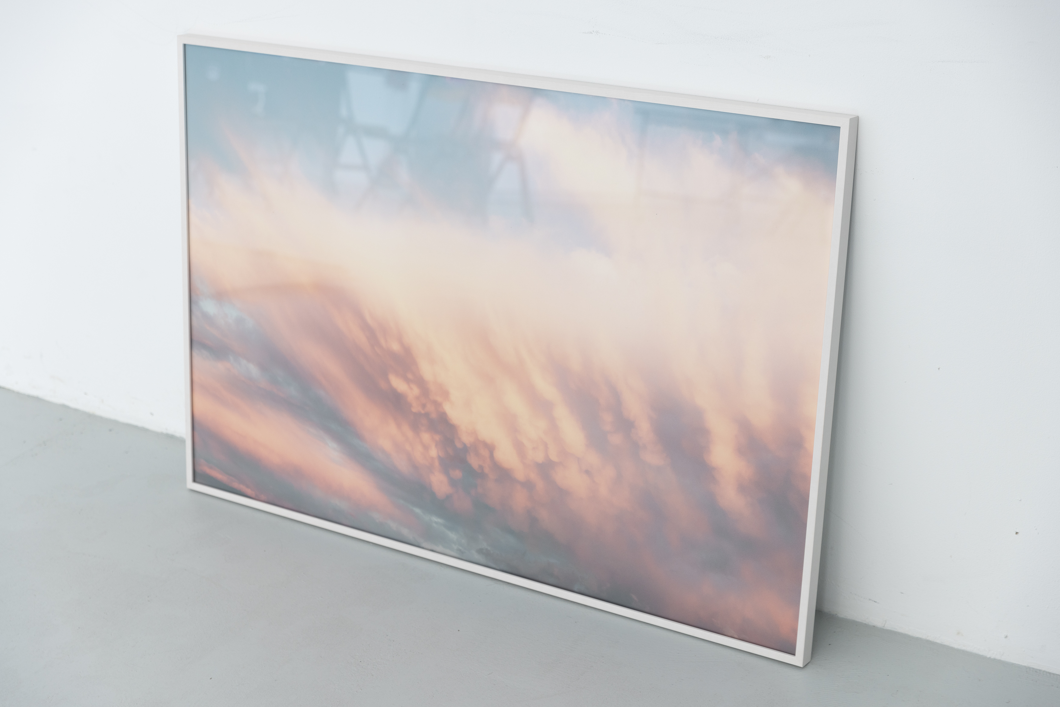 Artwork Fotografie "Brushed Sky nº 1" - Limited Edition gerahmt in limitierter Auflage