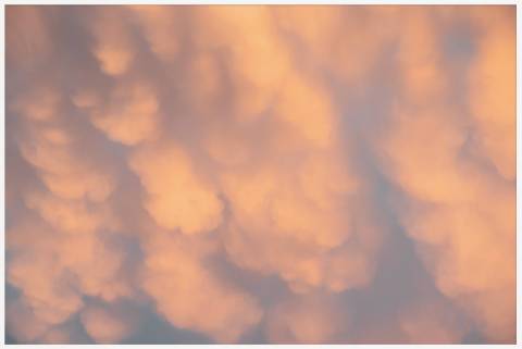 Artwork Fotografie "Brushed Sky nº 4" - Limited Edition gerahmt in limitierter Auflage