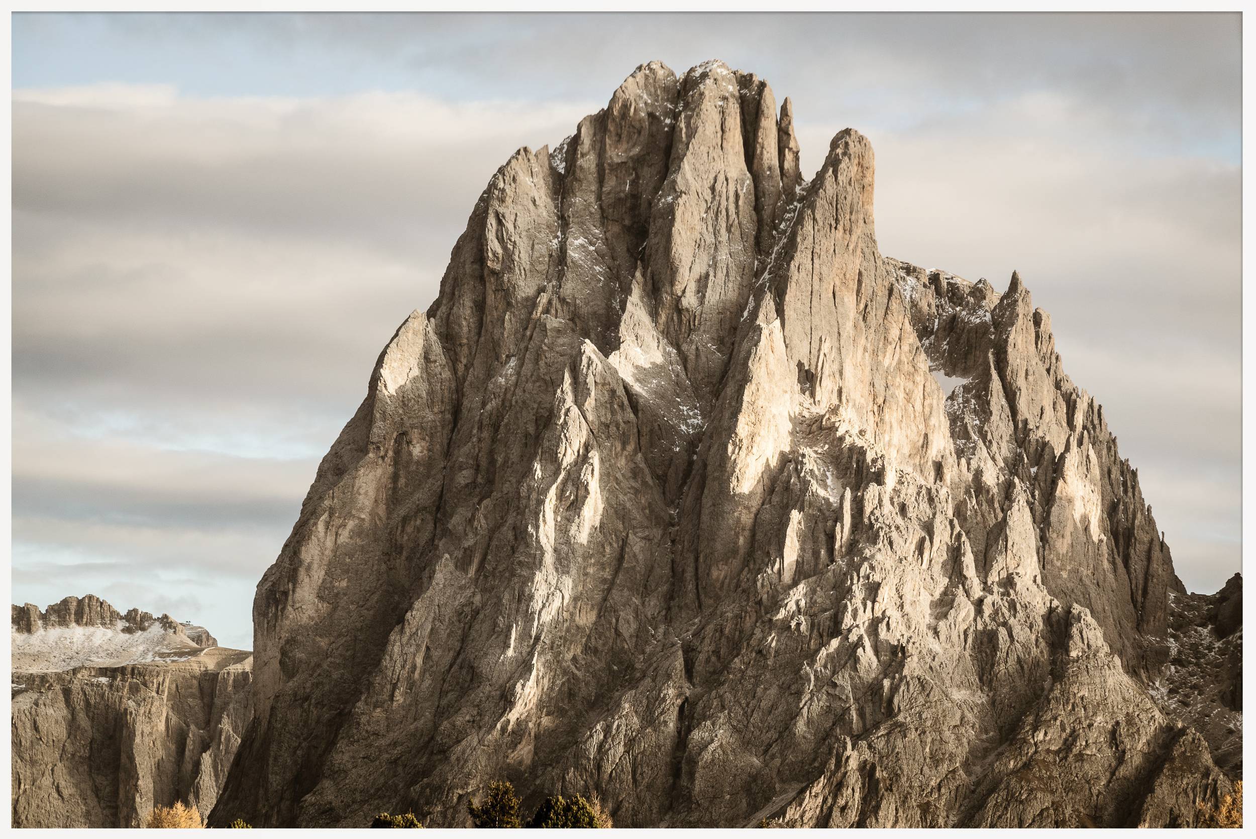 Artwork Fotografie "Dolomit nº 5" - Limited Edition gerahmt in limitierter Auflage